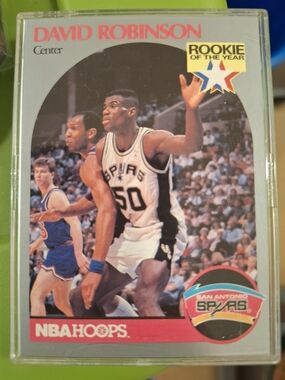 David Robinson Rookie Card - San Antonio Spurs NBA Hoops